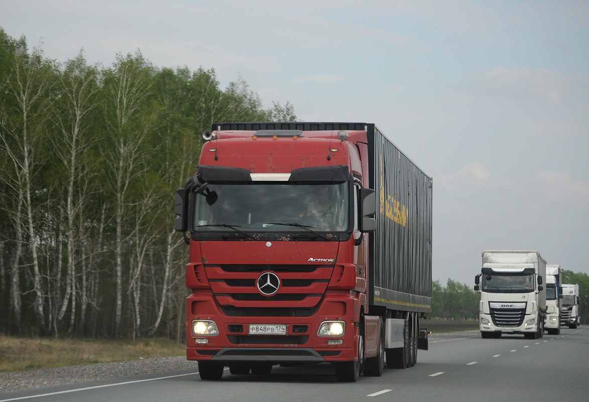 Красноярский край, № 0806 — Mercedes-Benz Actros ('2009) 1844