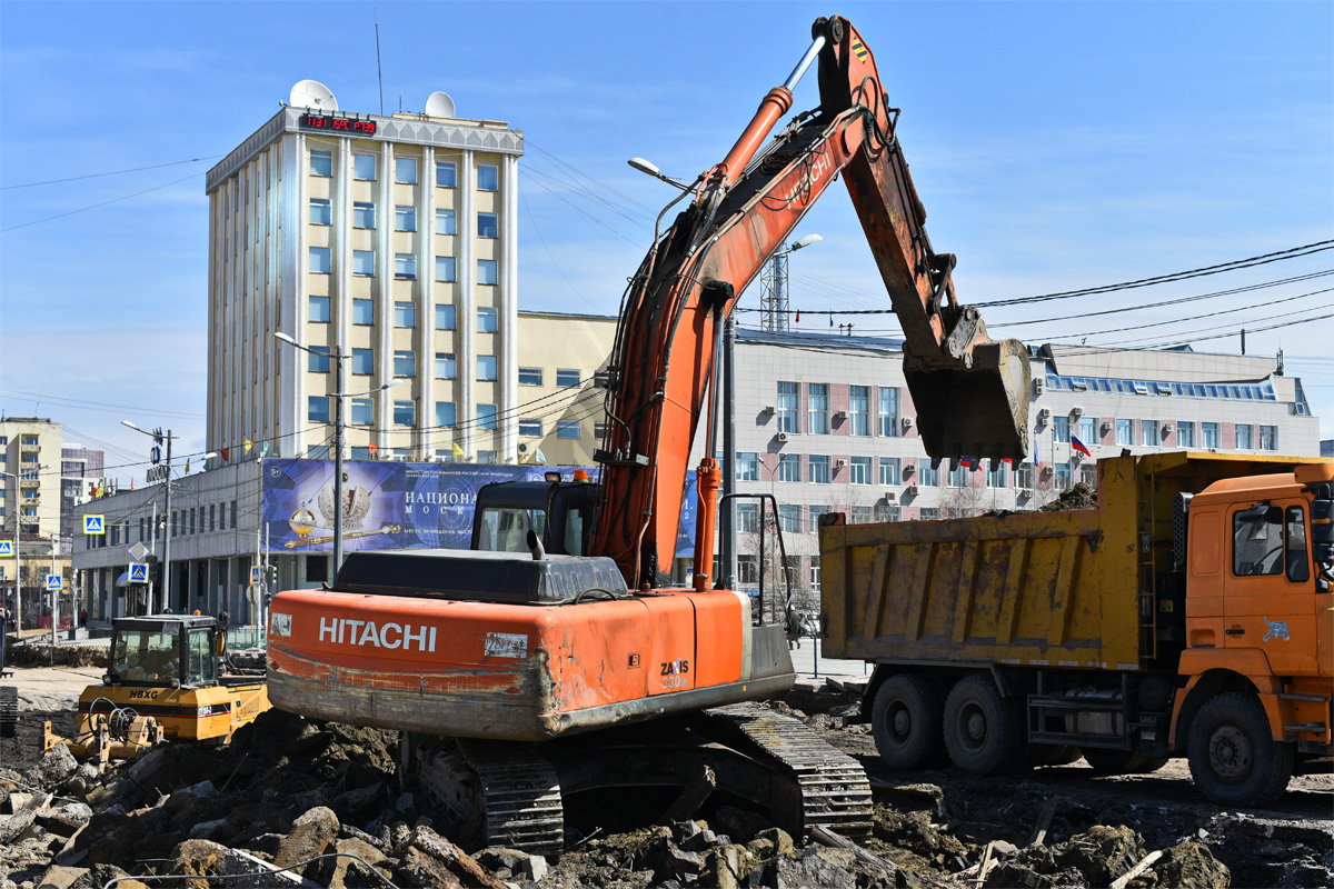 Саха (Якутия), № 4045 РК 14 — Hitachi ZX330 (общая модель)