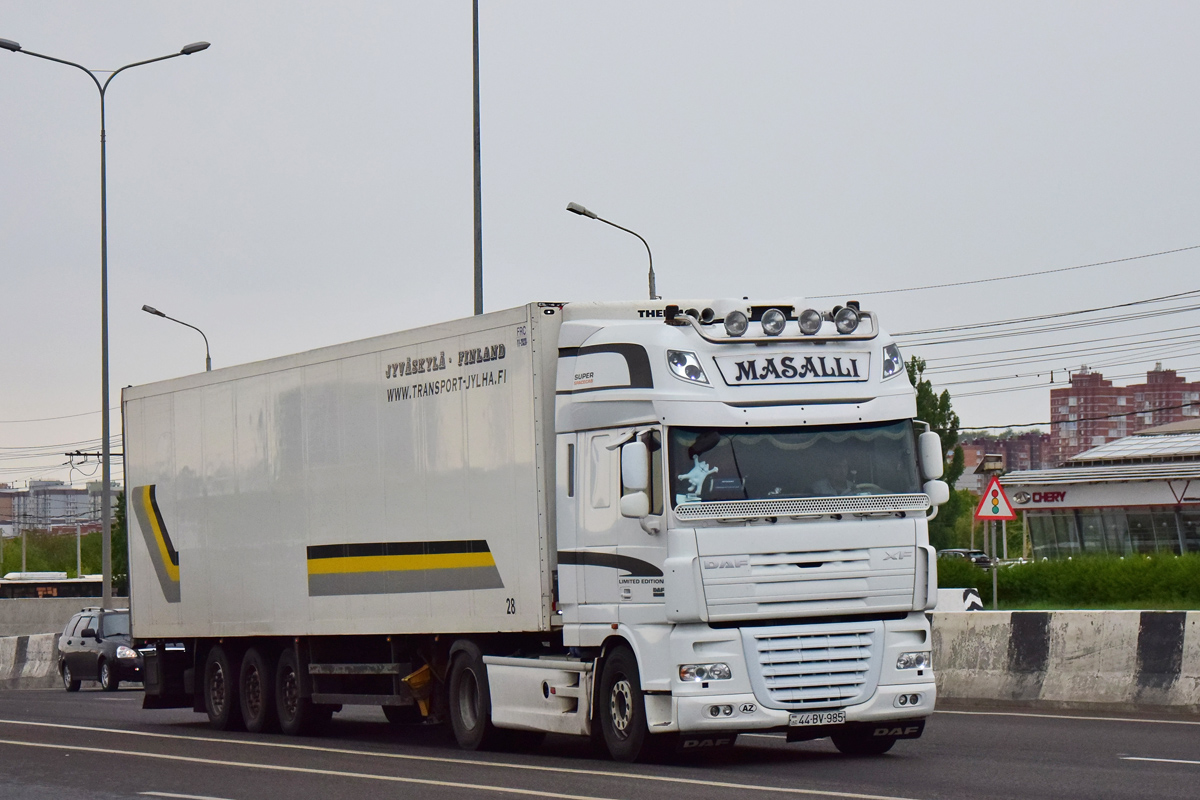 Азербайджан, № 44-BV-985 — DAF XF105 FT