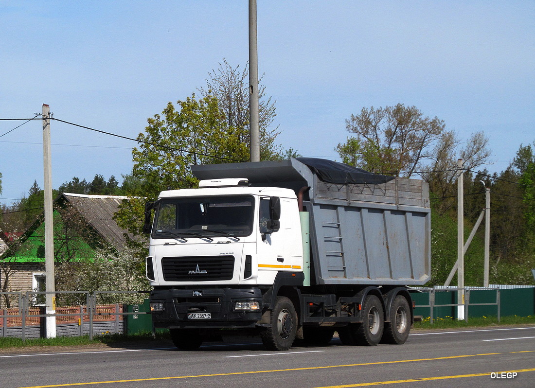 Витебская область, № АК 2857-2 — МАЗ-6501 (общая модель)