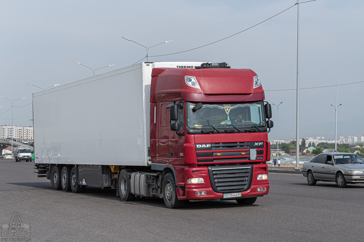 Кызылординская область, № 577 HYA 11 — DAF XF105 FT