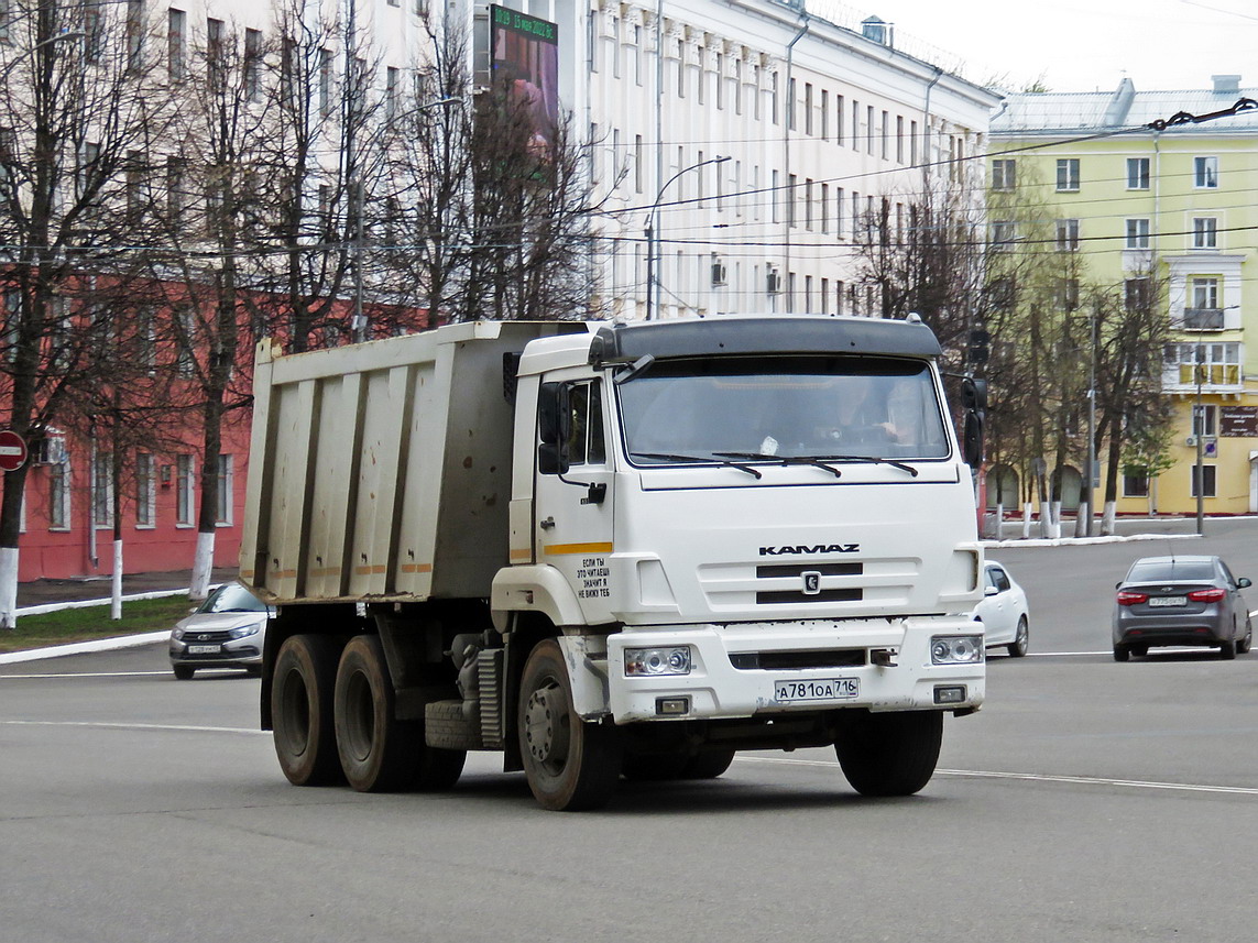 Кировская область, № А 781 ОА 716 — КамАЗ-65116-A4