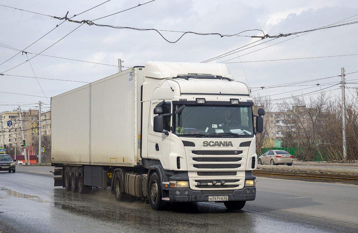 Ставропольский край, № О 767 УВ 26 — Scania ('2009) R420