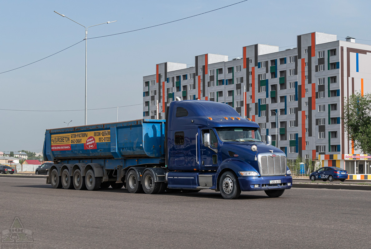 Алматинская область, № 626 BD 05 — Peterbilt 387