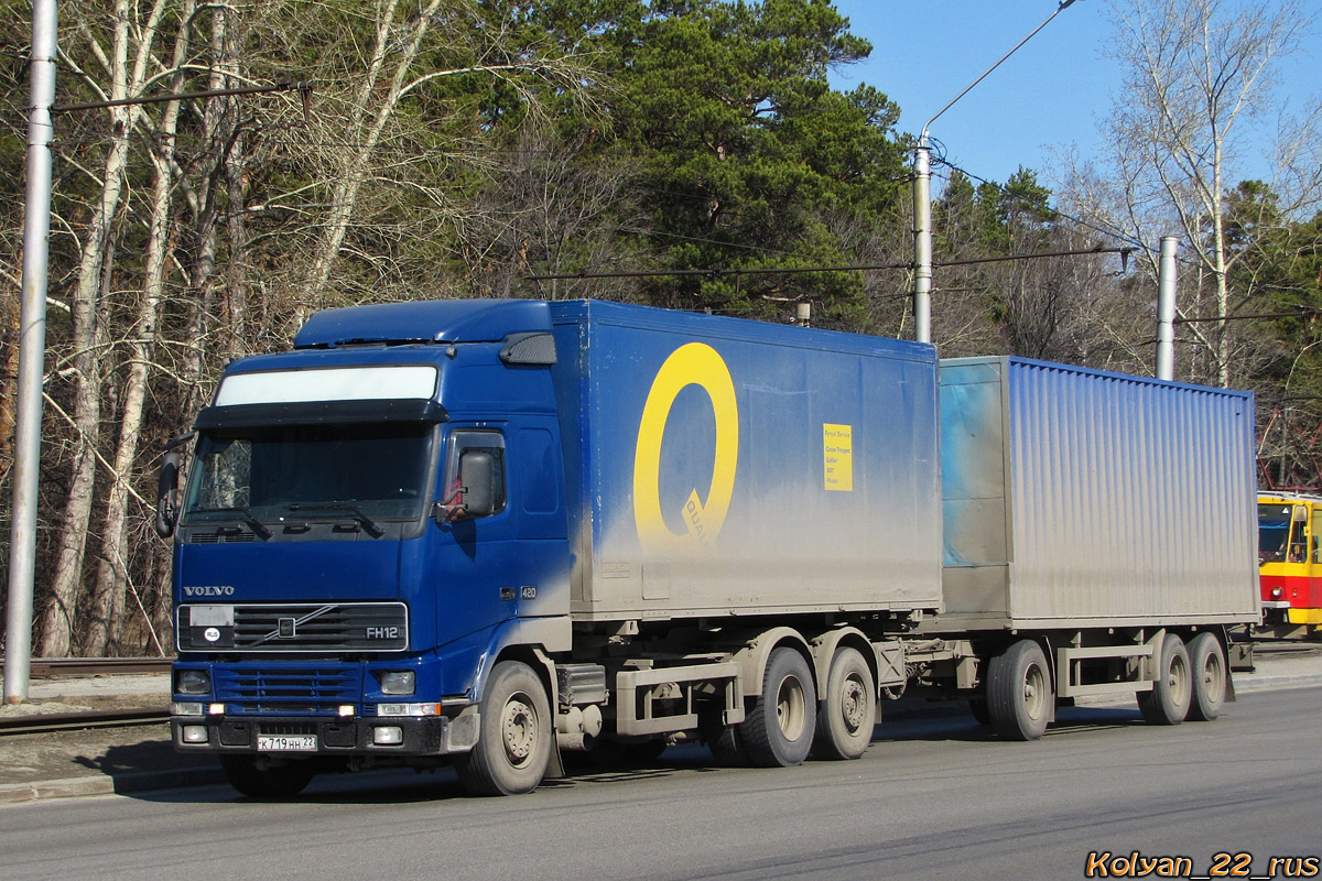 Алтайский край, № К 719 НН 22 — Volvo ('1993) FH12.420