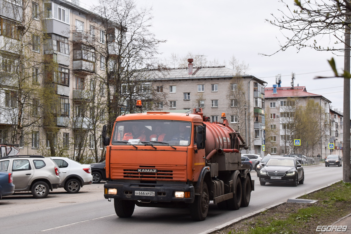 Архангельская область, № Н 666 ХР 29 — КамАЗ-65115-62