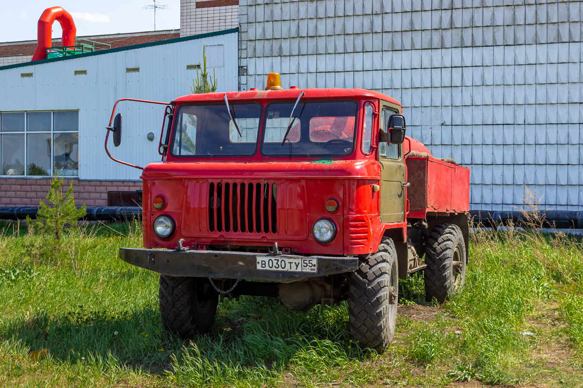 Омская область, № В 030 ТУ 55 — ГАЗ-66-11