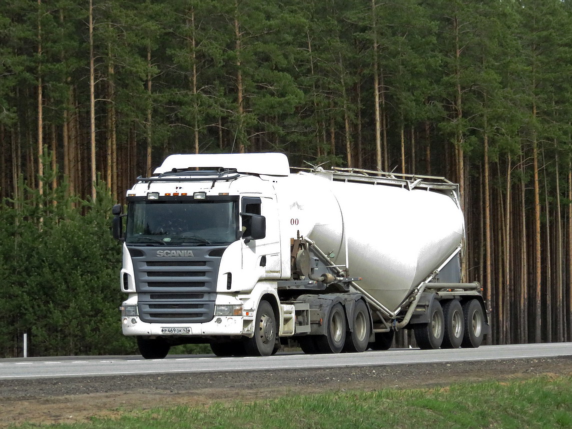 Кировская область, № Р 469 ОК 43 — Scania ('2004) R480