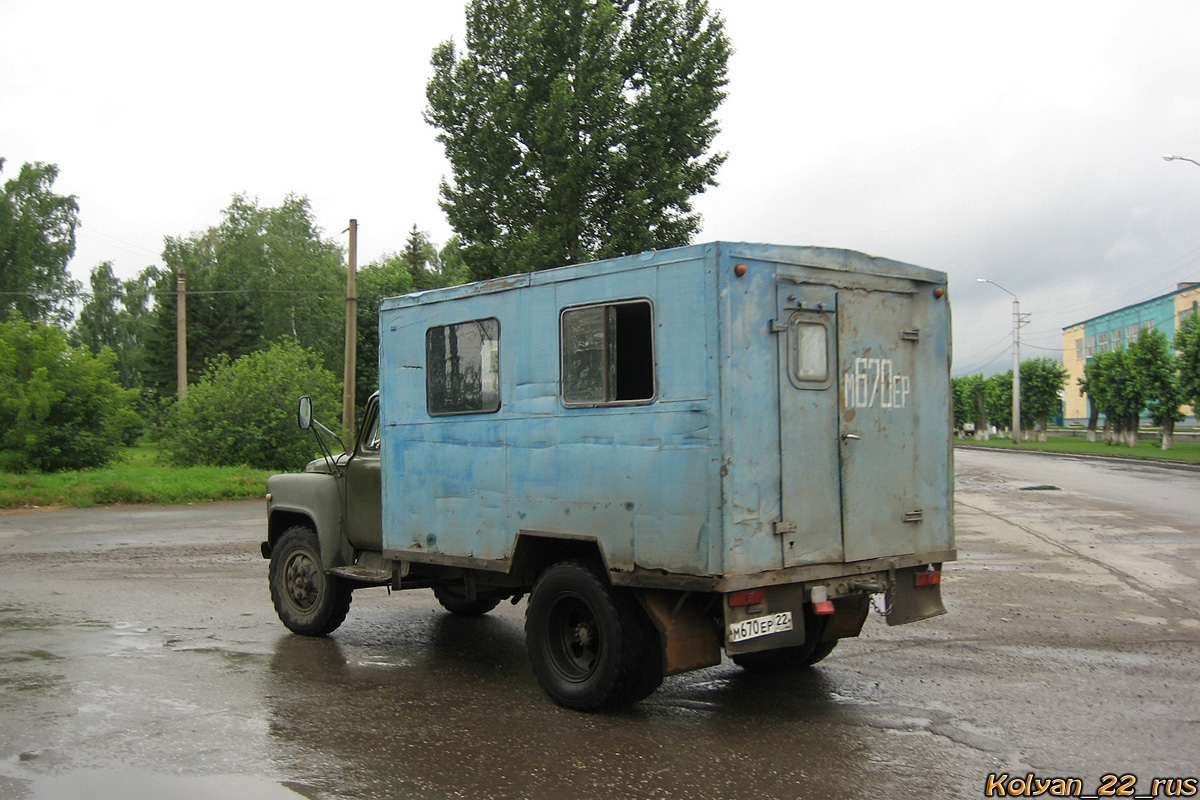 Алтайский край, № М 670 ЕР 22 — ГАЗ-52-01