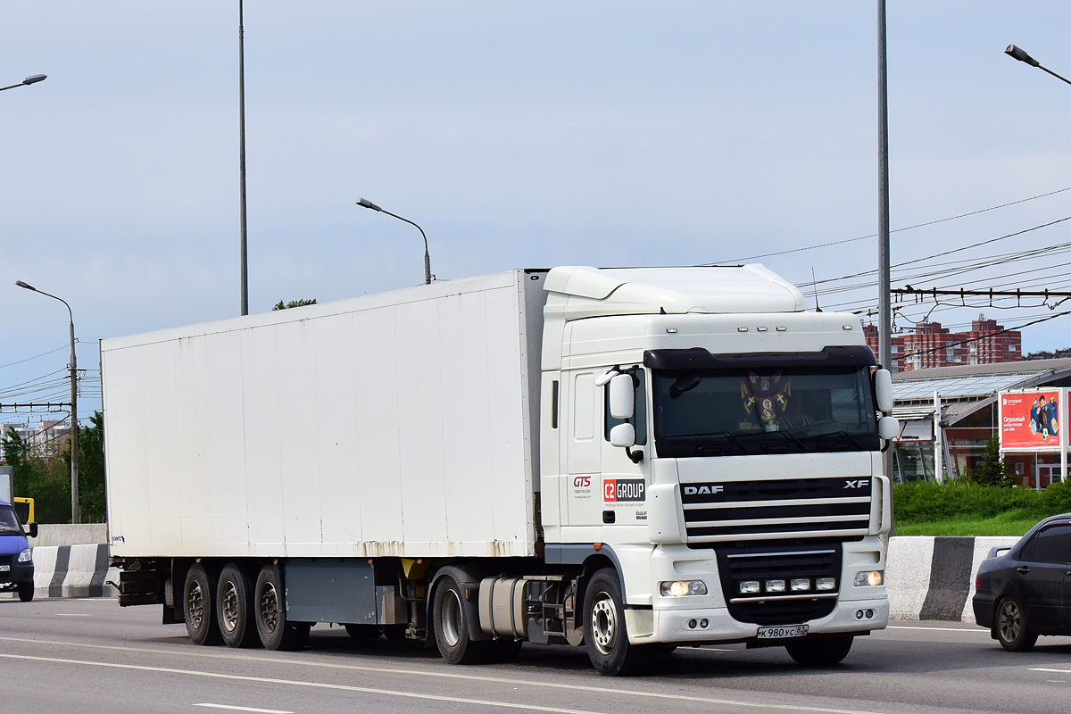 Ставропольский край, № К 980 УС 82 — DAF XF105 FT