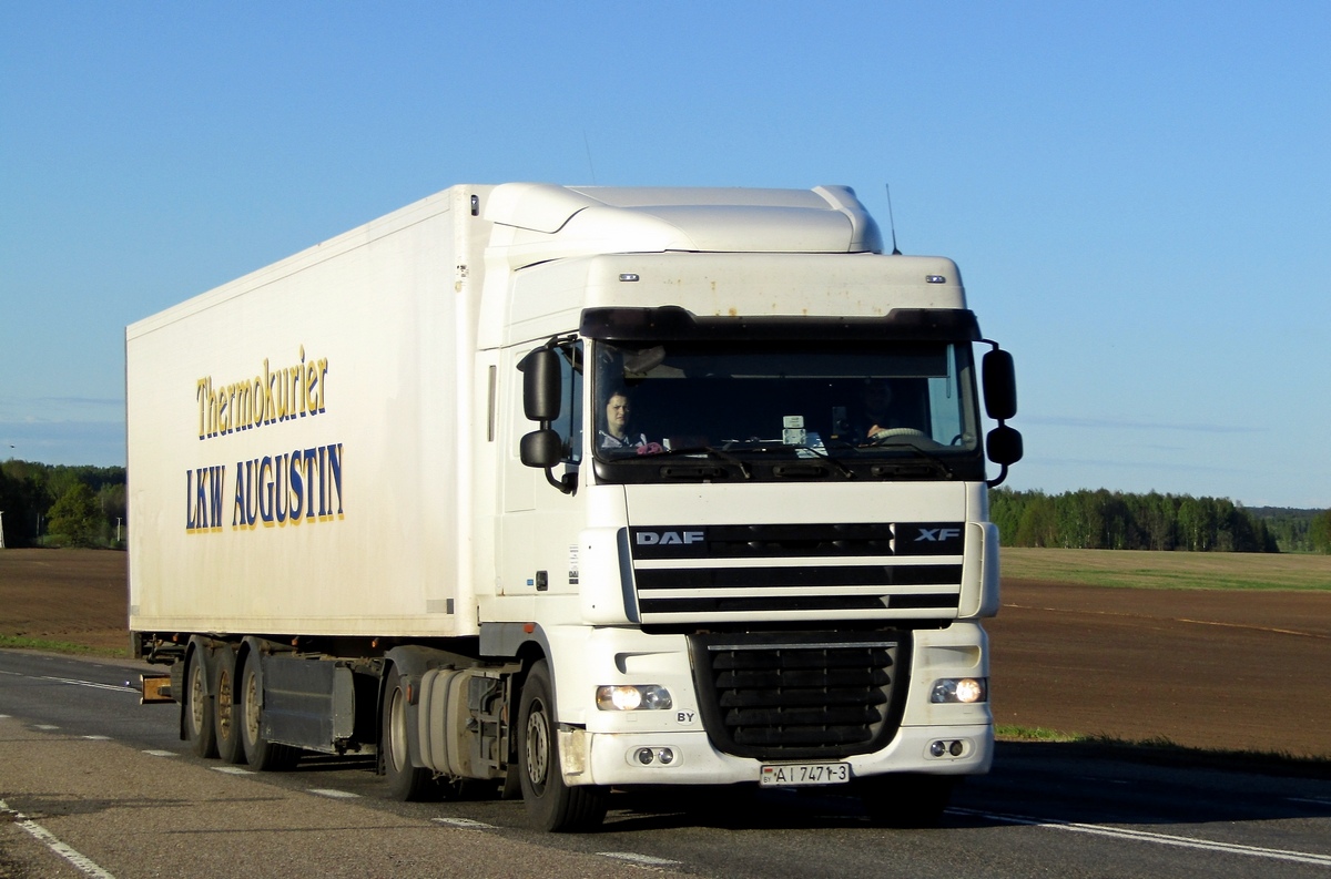 Гомельская область, № АІ 7471-3 — DAF XF105 FT