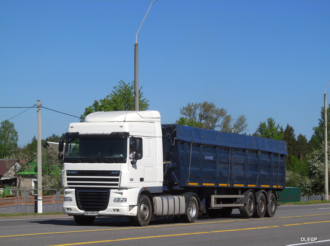 Могилёвская область, № АІ 4004-6 — DAF XF105 FT