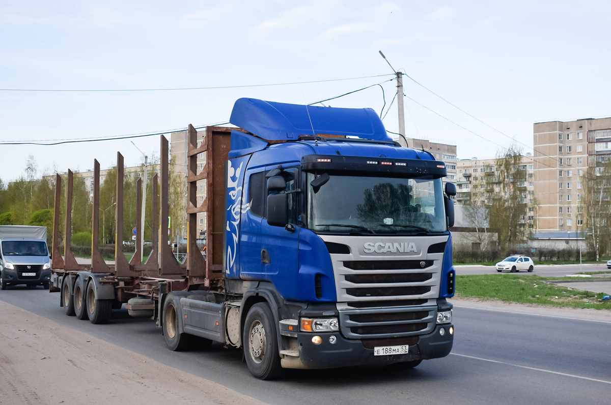 Новгородская область, № Е 188 МА 53 — Scania ('2009) G380