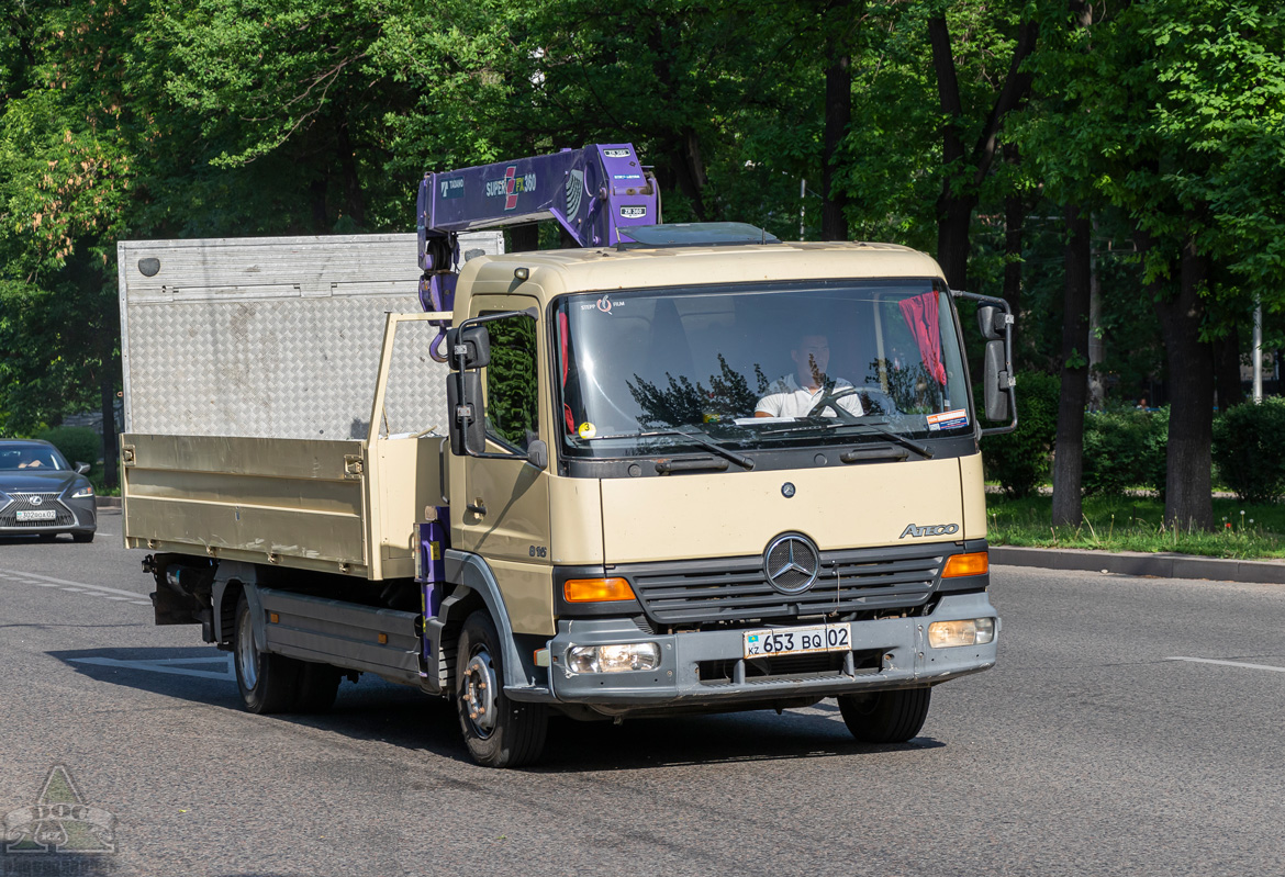 Алматы, № 653 BQ 02 — Mercedes-Benz Atego 815