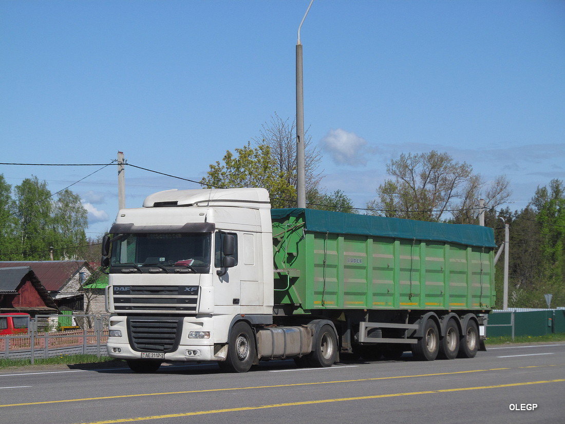 Витебская область, № АЕ 2117-2 — DAF XF105 FT