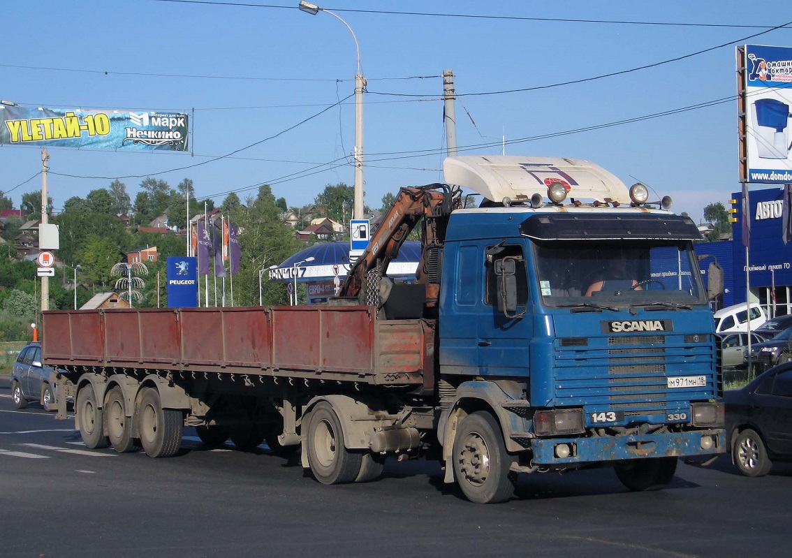 Удмуртия, № М 971 МН 18 — Scania (III) R113M