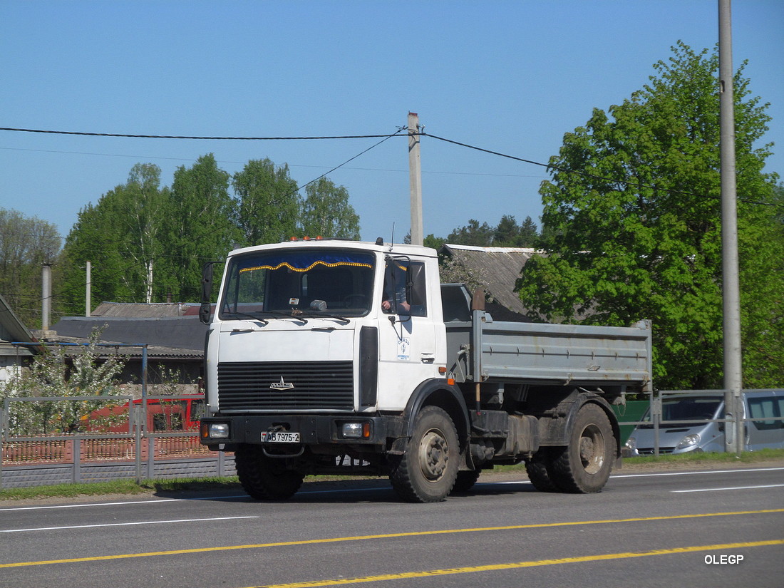 Витебская область, № АВ 7975-2 — МАЗ-5551 (общая модель)