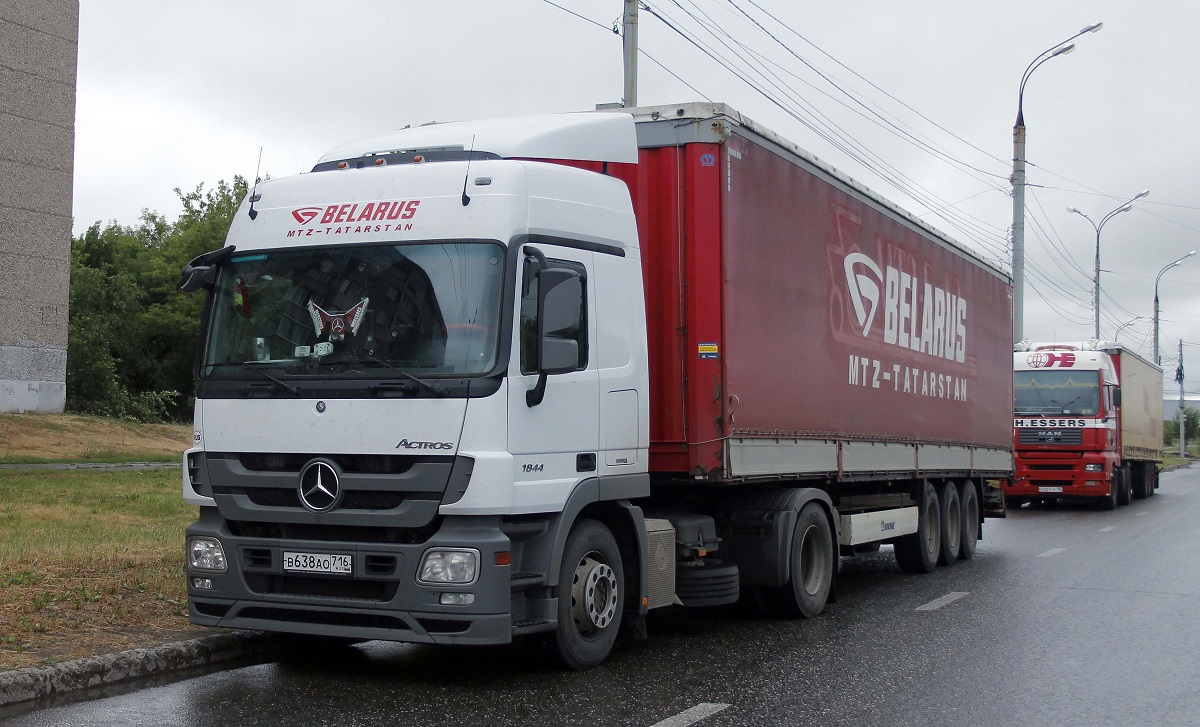 Татарстан, № В 638 АО 716 — Mercedes-Benz Actros ('2009) 1844