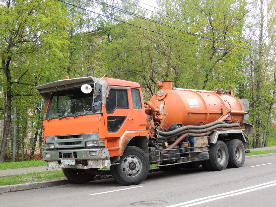 Москва, № Н 887 ММ 199 — Mitsubishi Fuso The Great