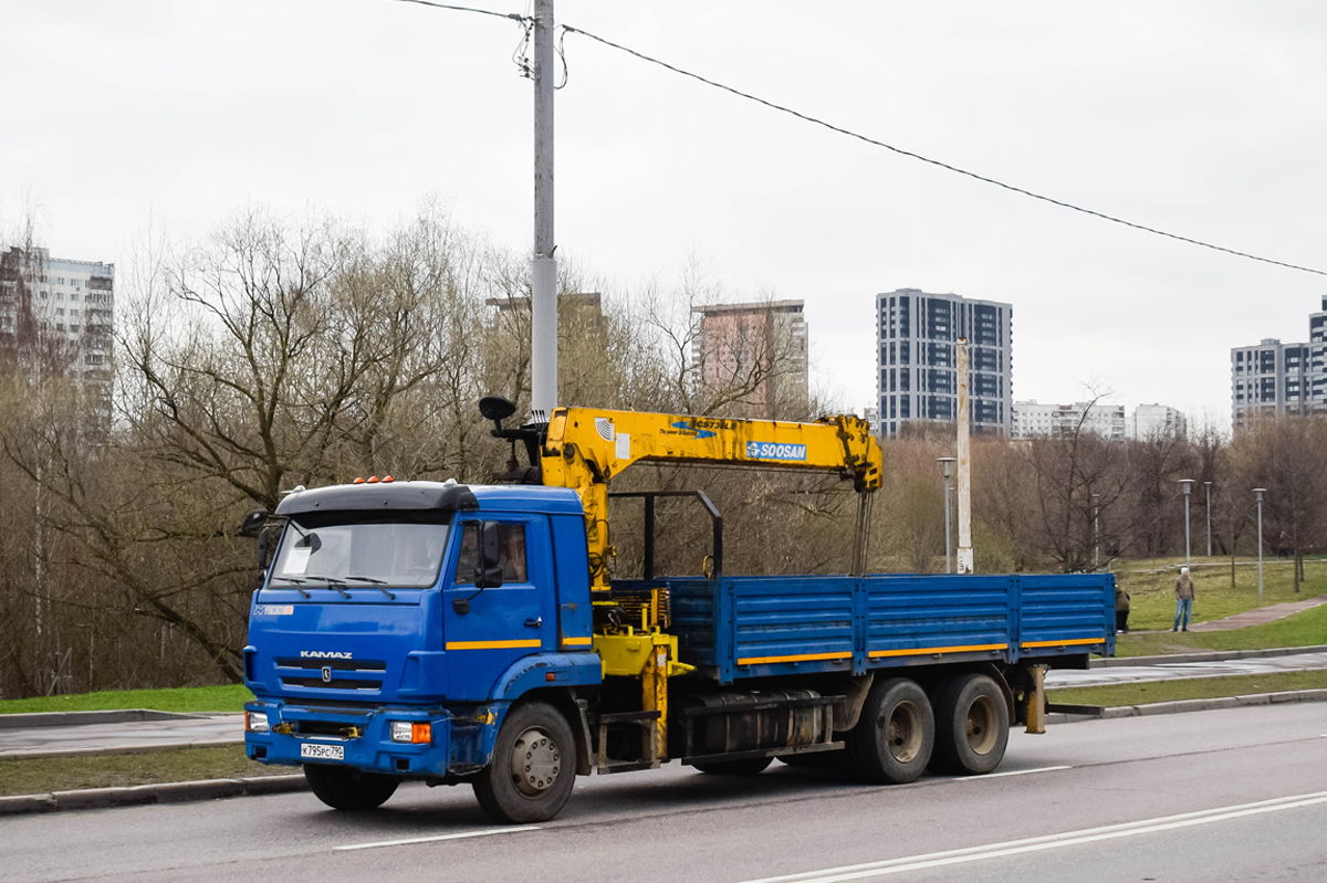 Московская область, № К 795 РС 790 — КамАЗ-65117-N3