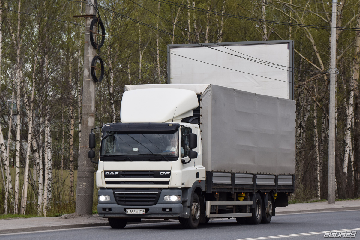 Новосибирская область, № Е 562 ВР 154 — DAF CF85 FAR