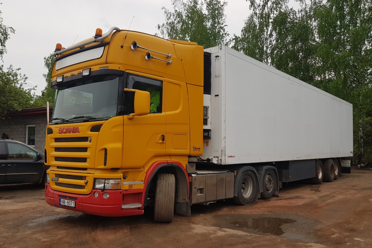 Латвия, № NB-8071 — Scania ('2004) R500