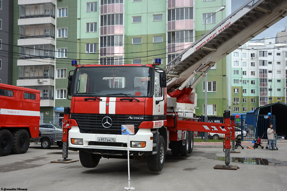 Саха (Якутия), № В 857 ВА 14 — Mercedes-Benz Actros ('1997) 3331