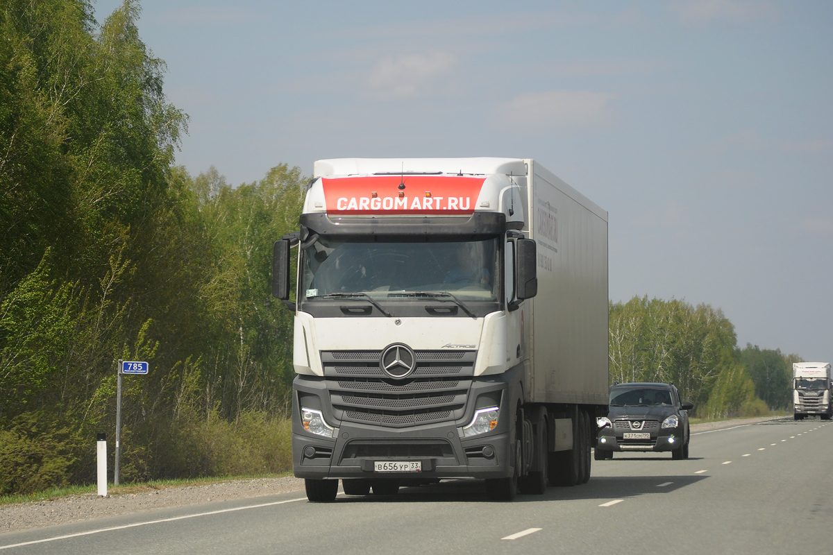 Владимирская область, № В 656 УР 33 — Mercedes-Benz Actros '18 1845 [Z9M]