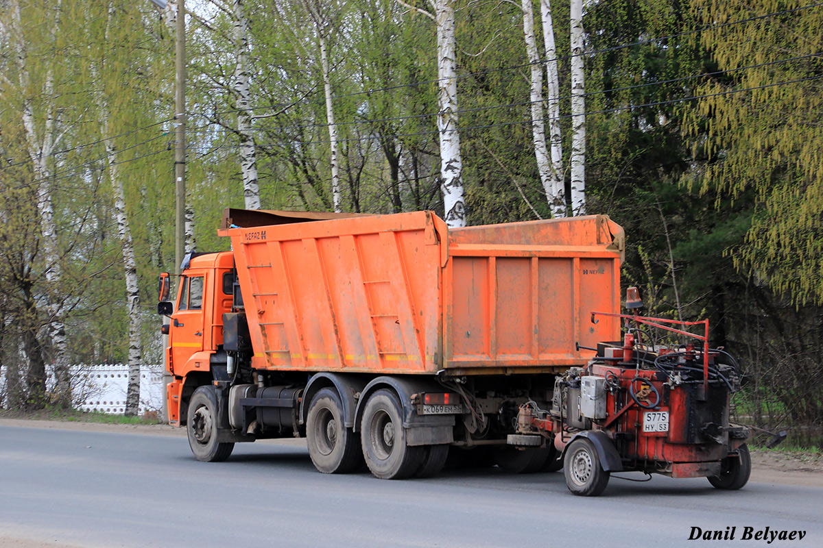 Новгородская область, № К 069 ЕМ 53 — КамАЗ-6520 (общая модель)