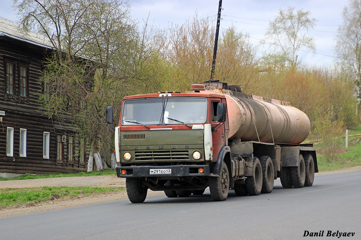 Кировская область, № М 291 ЕО 43 — КамАЗ-5410