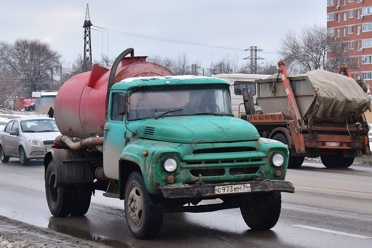 Волгоградская область, № С 973 КМ 34 — ЗИЛ-130