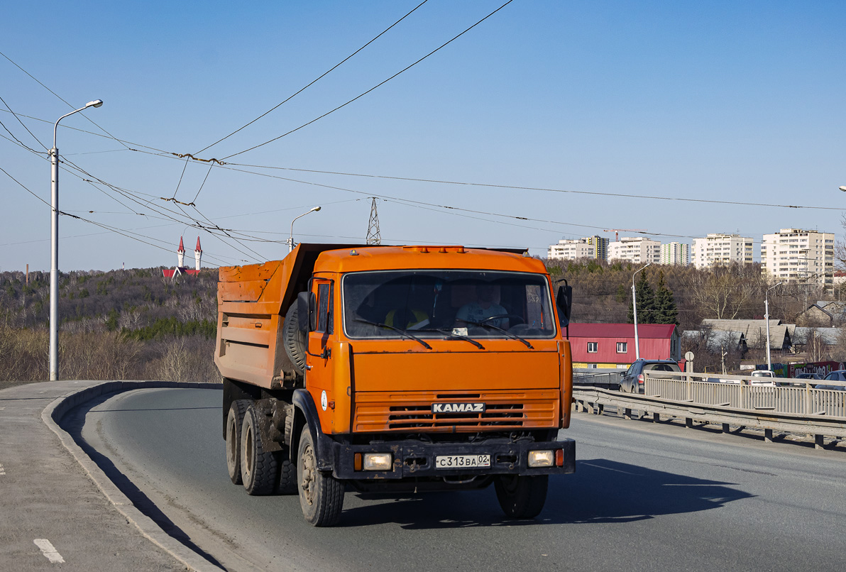 Башкортостан, № С 313 ВА 02 — КамАЗ-55111 [551110]