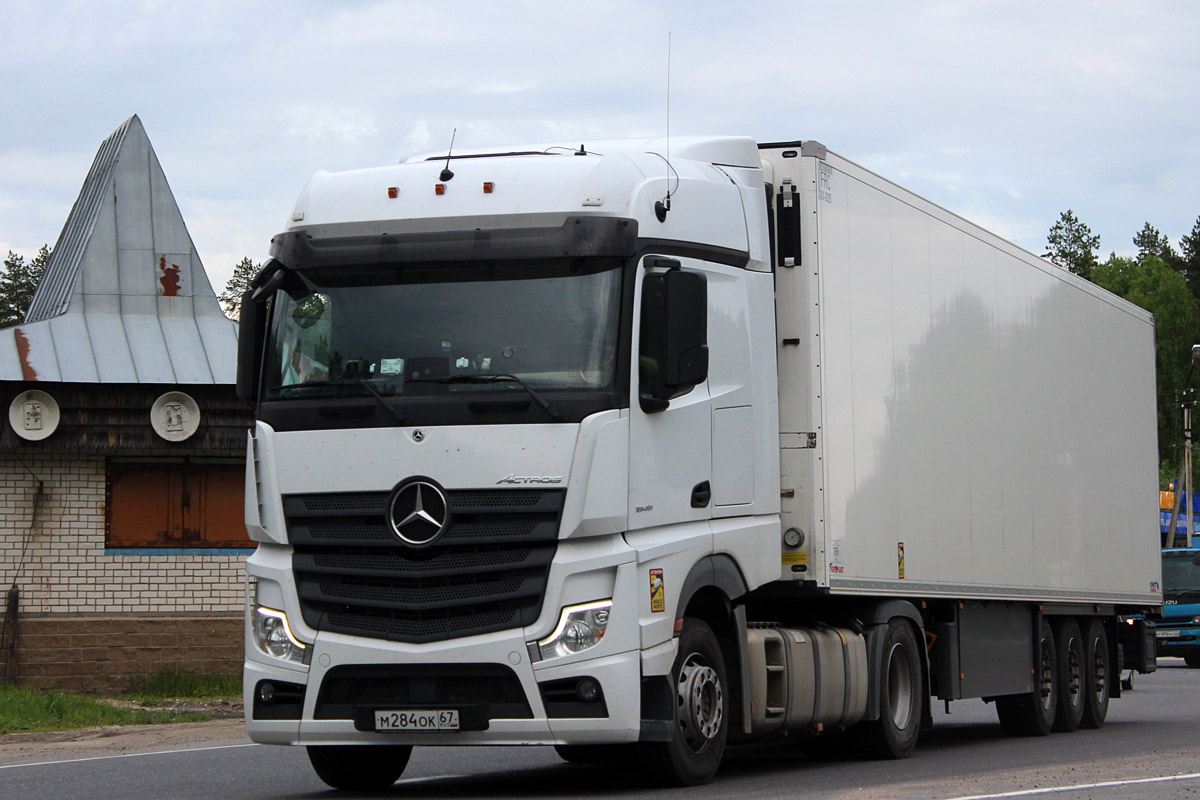 Смоленская область, № М 284 ОК 67 — Mercedes-Benz Actros '18 1845 [Z9M]