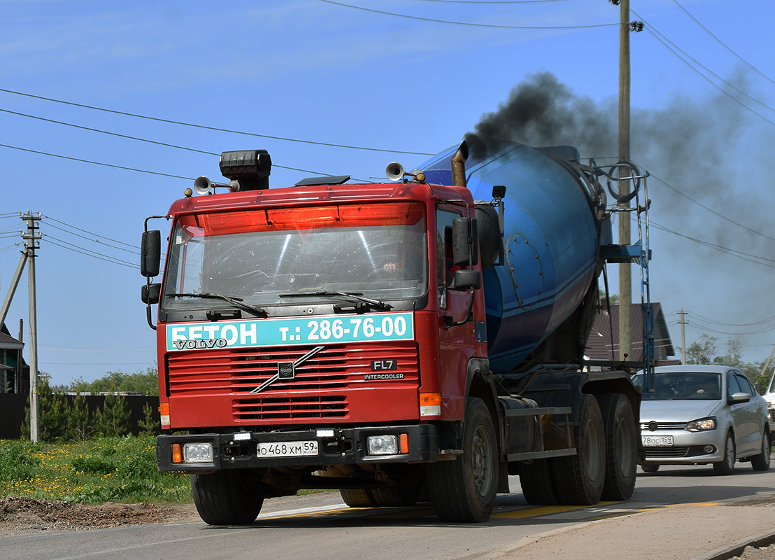 Пермский край, № О 468 ХМ 59 — Volvo FL7