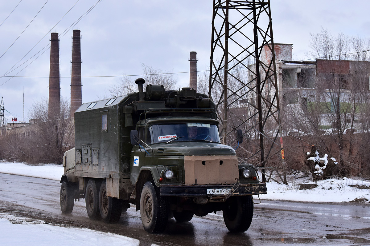 Волгоградская область, № Х 608 ВК 34 — ЗИЛ-131