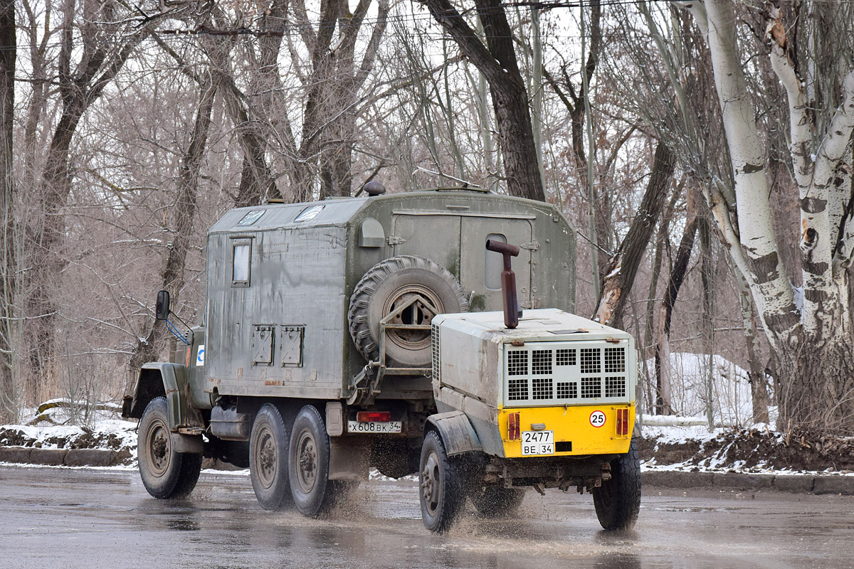 Волгоградская область, № Х 608 ВК 34 — ЗИЛ-131; Волгоградская область, № 2477 ВЕ 34 —  Модель неизвестна