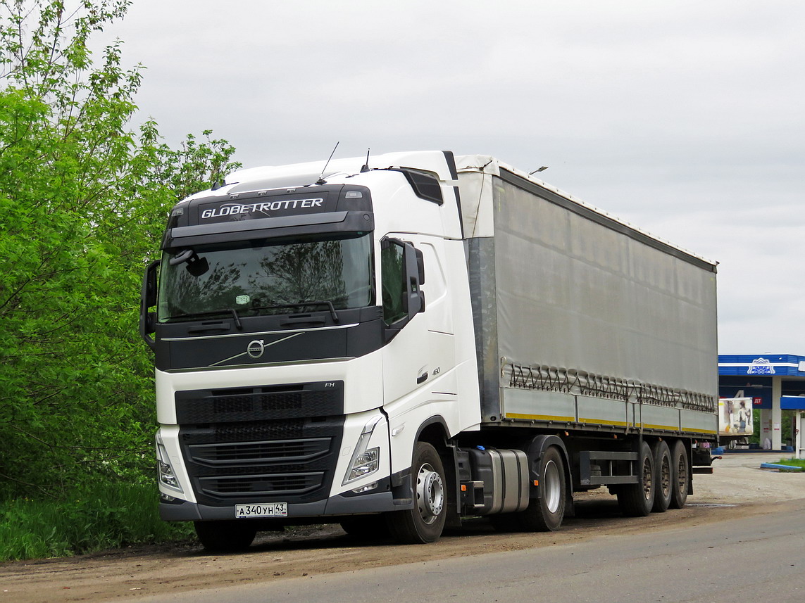 Кировская область, № А 340 УН 43 — Volvo ('2020) FH.460 [X9P]