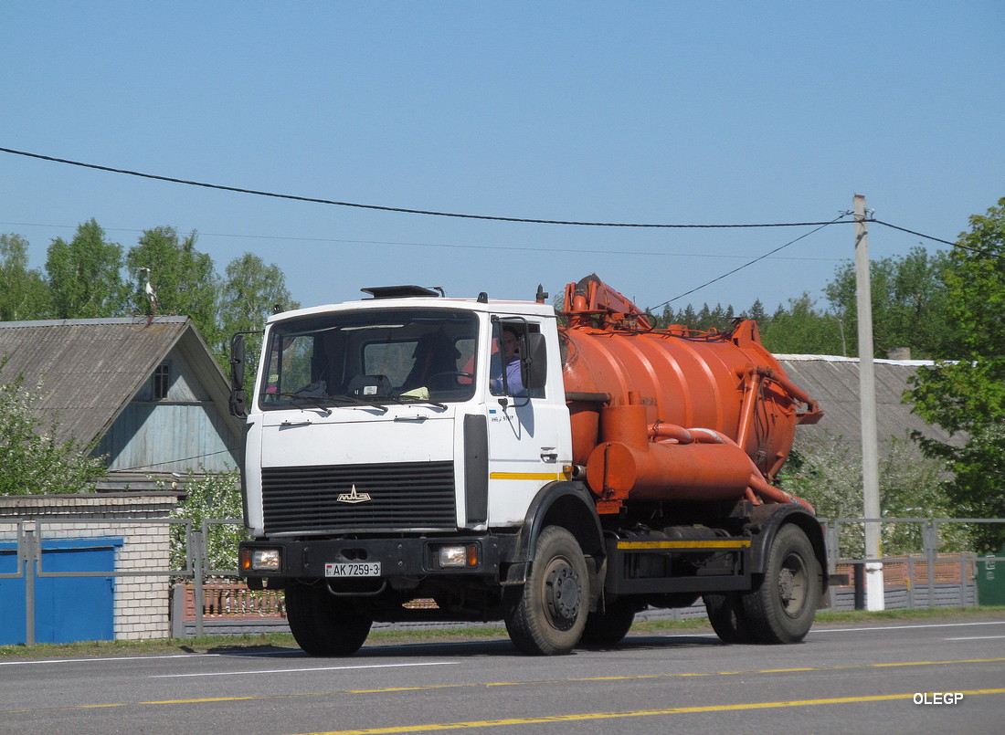 Гомельская область, № АК 7259-3 — МАЗ-5337 (общая модель)