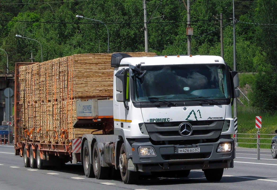 Смоленская область, № М 426 ВО 67 — Mercedes-Benz Actros '09 1841 [Z9M]