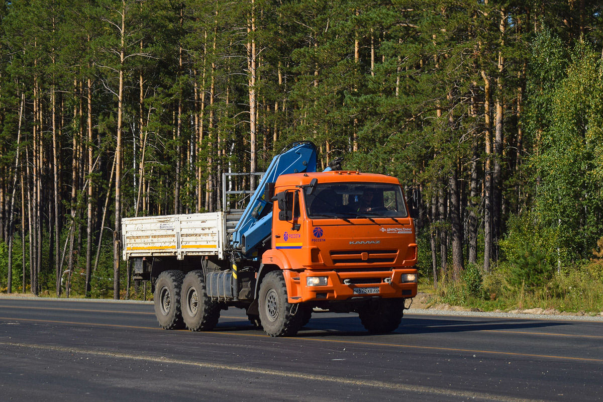 Алтайский край, № Н 675 ХВ 22 — КамАЗ-43118-46