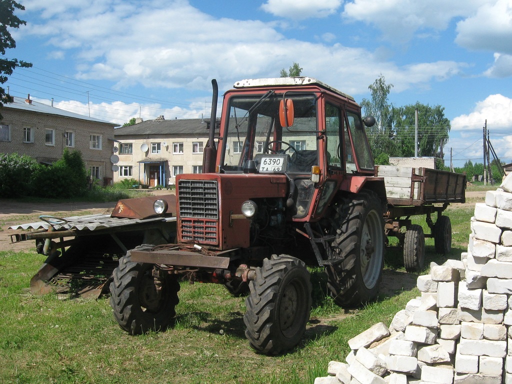 Тверская область, № 6390 ТА 69 — МТЗ-82