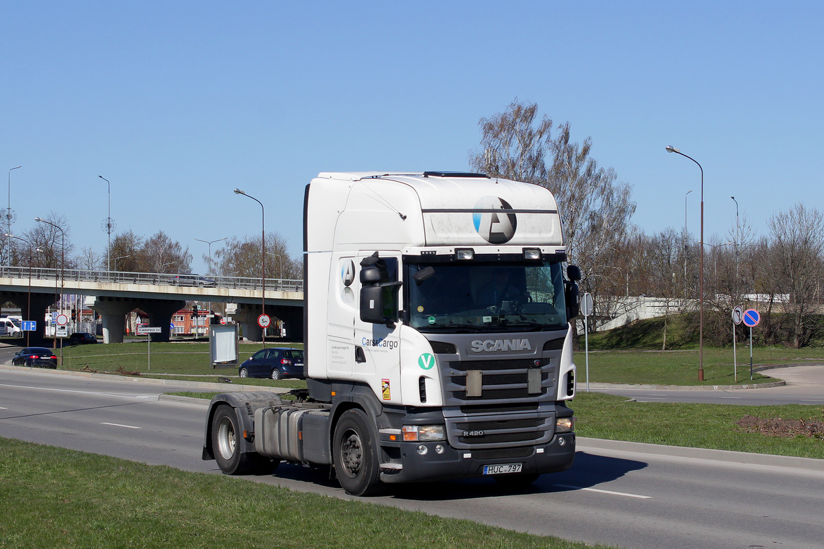 Литва, № HUC 797 — Scania ('2009) R420