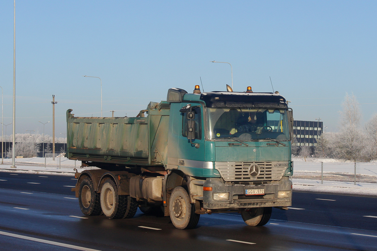 Литва, № GGV 572 — Mercedes-Benz Actros ('1997) 3340