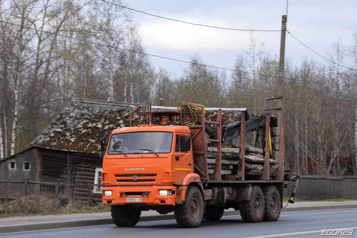 Архангельская область, № М 969 ХТ 29 — КамАЗ-43118-24