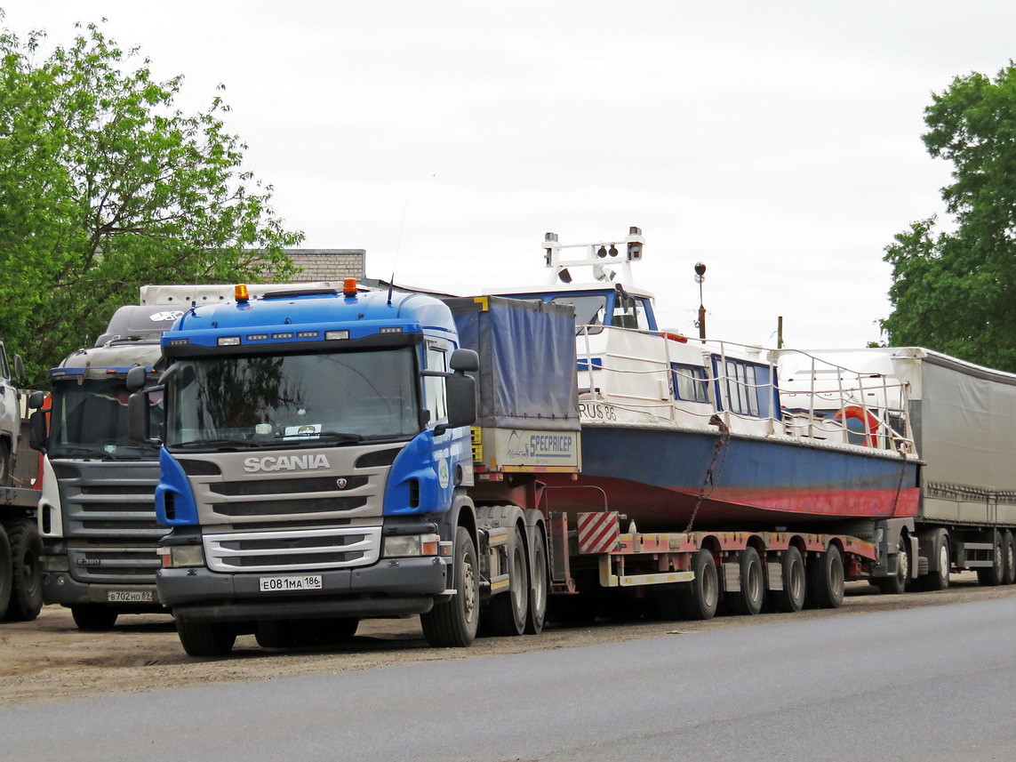 Ханты-Мансийский автоном.округ, № Е 081 МА 186 — Scania ('2011) P440