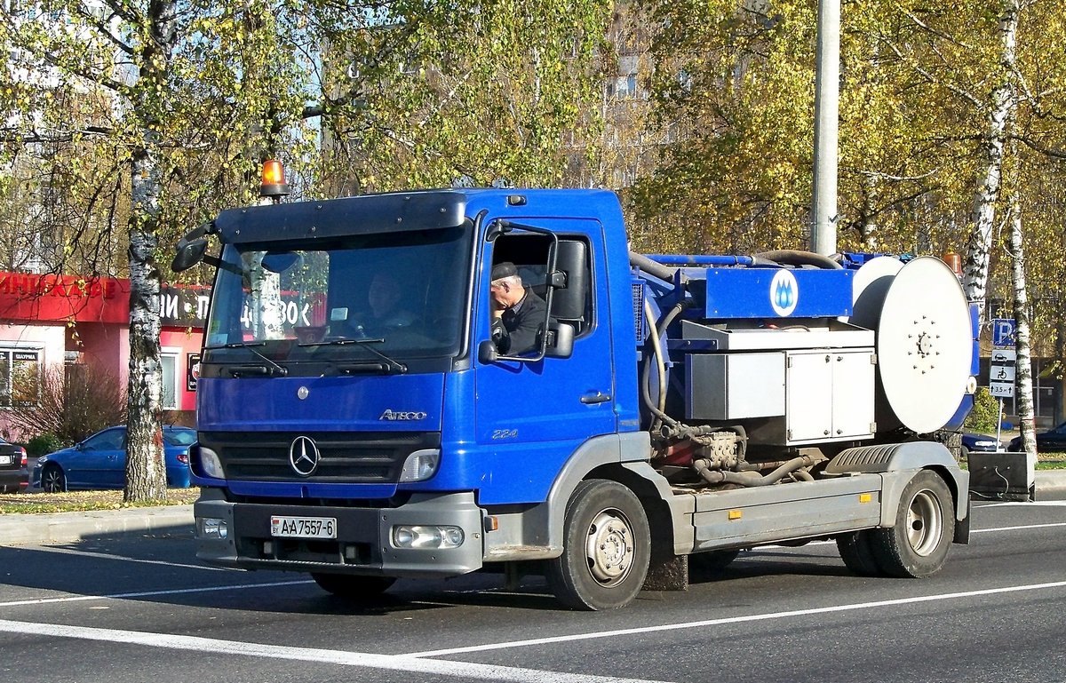 Могилёвская область, № АА 7557-6 — Mercedes-Benz Atego 1224