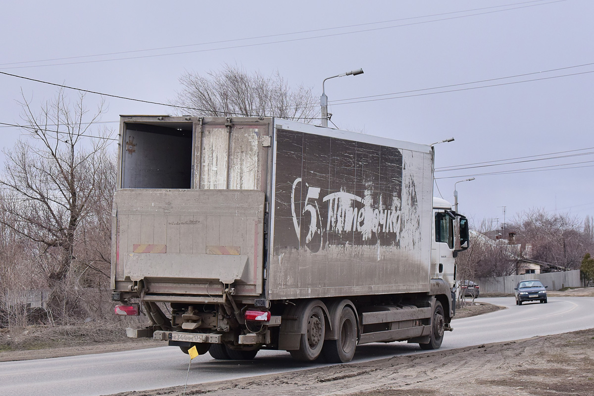 Волгоградская область, № К 344 ММ 134 — MAN TGS ('2007) 26.350