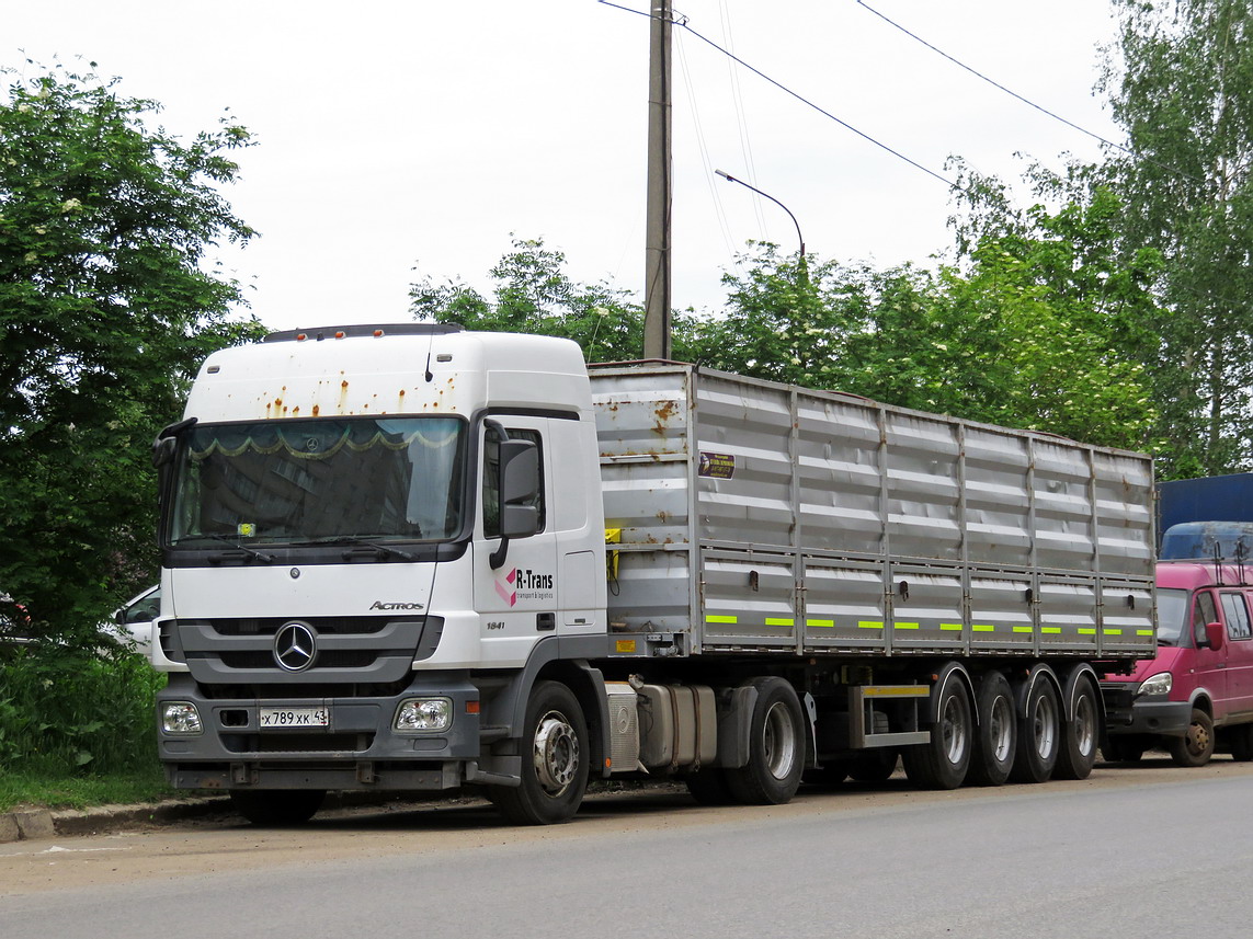 Кировская область, № Х 789 ХК 43 — Mercedes-Benz Actros '09 1841 [Z9M]