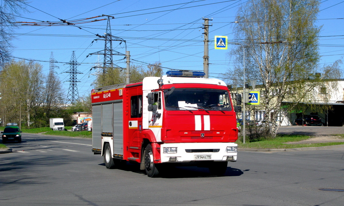 Санкт-Петербург, № Е 914 РЕ 198 — КамАЗ-43253-G5