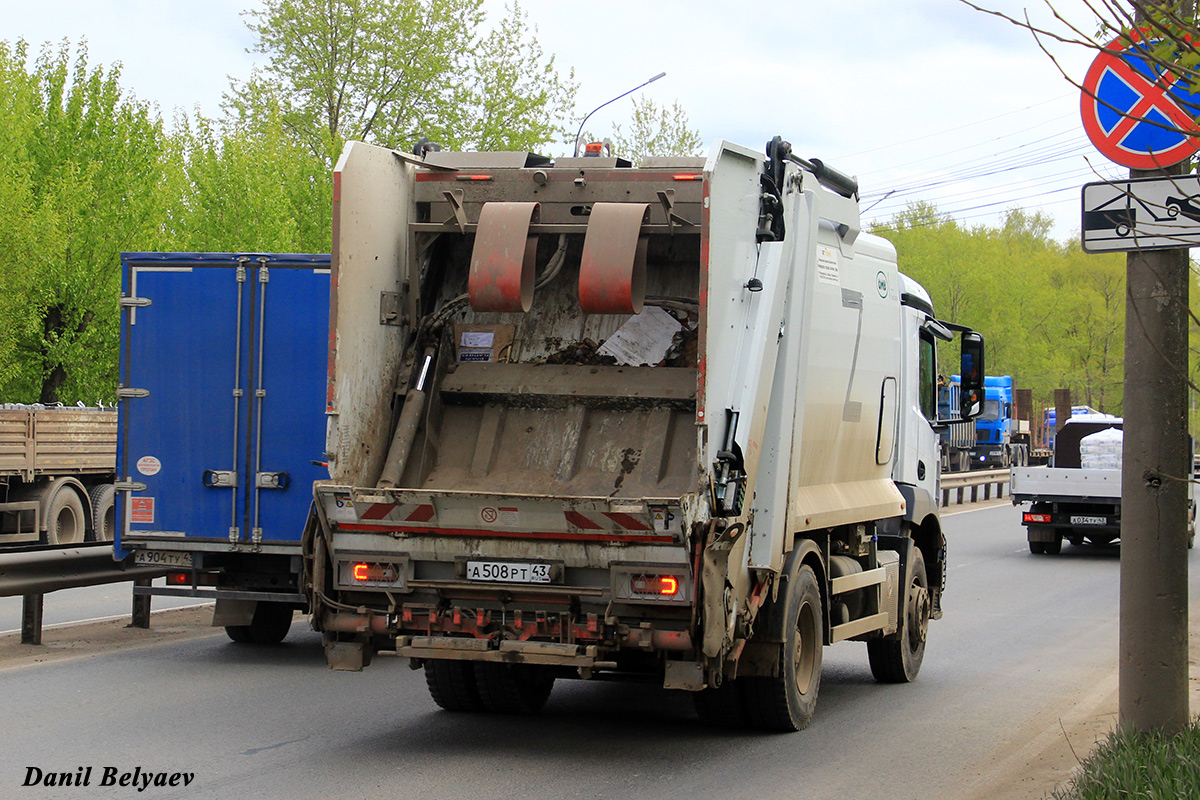 Кировская область, № А 508 РТ 43 — Mercedes-Benz Arocs 2033 [Z9M]